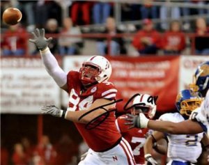 JARED CRICK SIGNED PHOTO 8X10 RP AUTO NEBRASKA