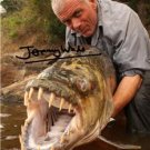 JEREMY WADE " RIVER MONSTERS " SIGNED PHOTO 8X10 RP AUTOGRAPHED
