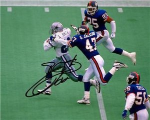 EMMITT SMITH SIGNED PHOTO 8X10 RP AUTO DALLAS COWBOYS