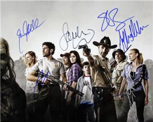 THE WALKING DEAD CAST SIGNED PHOTO 8X10 RP AUTOGRAPHED ANDREW LINCOLN +