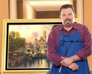 THOMAS KINKADE SIGNED PHOTO 8X10 AUTOGRAPHED **FAMOUS ARTIST