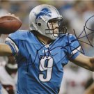 DETROIT MATTHEW STAFFORD SIGNED PHOTO 8X10 RP AUTO LIONS