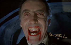 CHRISTOPHER LEE SIGNED PHOTO 8X10 AUTO RP AUTOGRAPHED * DRACULA