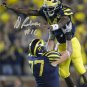 DENARD ROBINSON SIGNED PHOTO 8X10 RP AUTO AUTOGRAPHED MICHIGAN UNDER THE LIGHTS