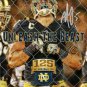 MANTI TE'O SIGNED ART PHOTO 8X10 RP AUTOGRAPHED " UNLEASH THE BEAST "
