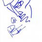 DAVE MATTHEWS SIGNED ART SKETCH 8X10 RP FACE DRAWING WITH AUTOGRAPH