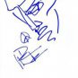 DAVE MATTHEWS SIGNED ART SKETCH 8X10 RP FACE DRAWING WITH AUTOGRAPH