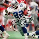 EMMITT SMITH SIGNED PHOTO 8X10 AUTO RP DALLAS COWBOYS