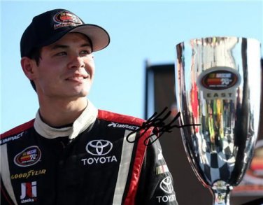 KYLE LARSON  SIGNED PHOTO 8X10 RP AUTOGRAPHED * NASCAR DAYTONA 500
