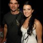 DANICA PATRICK JEFF GORDON SIGNED PHOTO 8X10 RP AUTO NASCAR