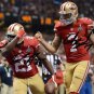 * COLIN KAEPERNICK & FRANK GORE SIGNED PHOTO 8X10 RP AUTOGRAPHED 49ERS