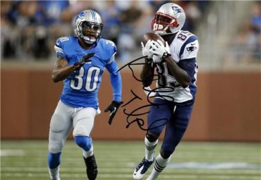 KENBRELL THOMPKINS SIGNED PHOTO 8X10 RP JERSEY AUTOGRAPHED * NEW ENGLAND