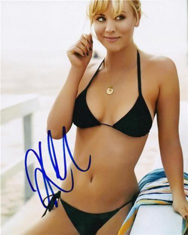 KALEY CUOCO SIGNED PHOTO 8X10 RP AUTOGRAPHED * BIG BANG THEORY