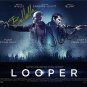 LOOPER CAST SIGNED PHOTO 8X10 RP AUTOGRAPHED JOSEPH GORDON LEVITT BRUCE WILLIS