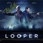 LOOPER CAST SIGNED PHOTO 8X10 RP AUTOGRAPHED JOSEPH GORDON LEVITT BRUCE WILLIS