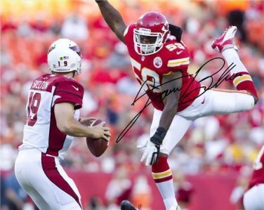 JOVAN BELCHER SIGNED PHOTO 8X10 RP AUTOGRAPHED * CHIEFS !