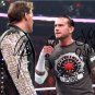 CM PUNK CHRIS JERICHO SIGNED PHOTO 8X10 RP AUTO AUTOGRAPHED WWE WRESTLING