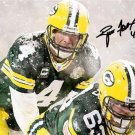 * BRETT FAVRE SIGNED PHOTO 8X10 RP AUTOGRAPHED * GREEN BAY PACKERS SNOW STORM ! * BRETT FAVRE SIGNED PHOTO 8X10 RP AUTOGRAPHED * GREEN BAY PACKERS SNOW STORM !