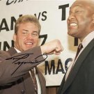 TOMMY MORRISON SIGNED PHOTO 8X10 RP AUTOGRAPHED with George Foreman TOMMY MORRISON SIGNED PHOTO 8X10 RP AUTOGRAPHED with George Foreman