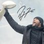 RAY LEWIS SIGNED SUPER BOWL PHOTO POSTER JERSEY 8X10 RP AUTOGRAPHED RAVENS