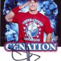 JOHN CENA SIGNED PHOTO 8X10 RP AUTOGRAPHED IN T-SHIRT * WWE WRESTLING !