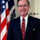 GEORGE BUSH SR SIGNED PHOTO 8x10 RP AUTOGRAPHED PRESIDENT