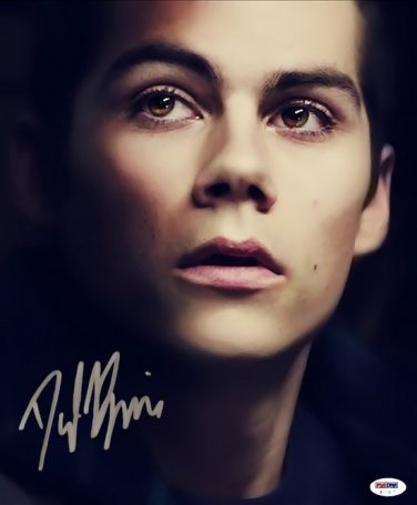 * DYLAN O'BRIEN SIGNED POSTER PHOTO 8X10 RP AUTOGRAPHED TEEN WOLF