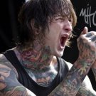 * SUICIDE SILENCE MITCH LUCKER SIGNED PHOTO 8X10 RP AUTOGRAPHED