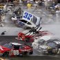 KYLE LARSON SIGNED PHOTO 8X10 RP AUTOGRAPHED * NASCAR CRASH