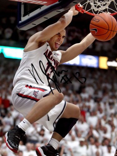 NICK JOHNSON SIGNED PHOTO 8X10 RP AUTOGRPAHED ARIZONA BASKETBALL