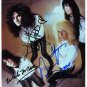 MOTLEY CRUE FULL BAND SIGNED PHOTO 8X10 RP AUTOGRAPHED VINCE NEIL NIKKI SIXX