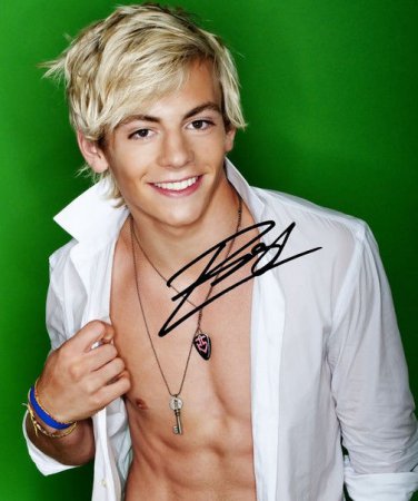 ROSS LYNCH SIGNED PHOTO 8X10 RP AUTOGRAPHED R5 !  Austin & Ally