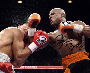 FLOYD MAYWEATHER JR. SIGNED PHOTO 8X10 RP AUTOGRAPHED BOXER