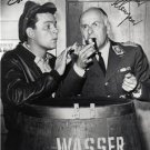 BOB CRANE WERNER KLEMPERER SIGNED PHOTO 8X10 RP AUTOGRAPHED HOGAN'S HEROES CAST