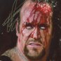 THE UNDERTAKER SIGNED PHOTO 8X10 RP AUTOGRAPHED BLOOD WWF WWE WRESTLING