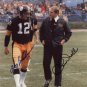 * CHUCK NOLL & TERRY BRADSHAW DUAL SIGNED PHOTO 8X10 RP AUTOGRAPHED * STEELERS