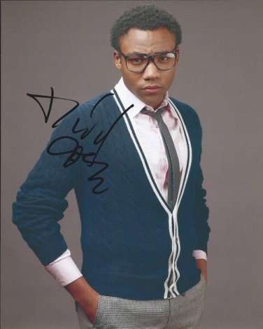 DONALD GLOVER SIGNED PHOTO 8X10 RP AUTOGRAPHED