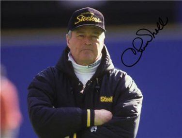 CHUCK NOLL SIGNED PHOTO 8X10 RP AUTOGRAPHED  * PITTSBURGH STEELERS HOF