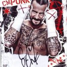 CM PUNK SIGNED PROMO PHOTO 8X10 RP AUTOGRAPHED WWE CM PUNK SIGNED PROMO PHOTO 8X10 RP AUTOGRAPHED WWE