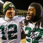 EDDIE LACY AARON RODGERS SIGNED PHOTO 8X10 RP AUTOGRAPHED GREEN BAY PACKERS