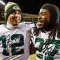 EDDIE LACY AARON RODGERS SIGNED PHOTO 8X10 RP AUTOGRAPHED GREEN BAY PACKERS
