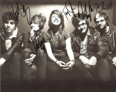 WE ARE THE IN CROWD GROUP BAND SIGNED PHOTO 8X10 RP AUTOGRAPHED