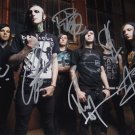 MOTIONLESS IN WHITE BAND SIGNED POSTER PHOTO 8X10 RP AUTOGRAPHED