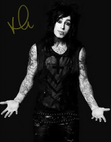 RONNIE RADKE SIGNED POSTER PHOTO 8X10 RP AUTOGRAPHED * FALLING IN REVERSE