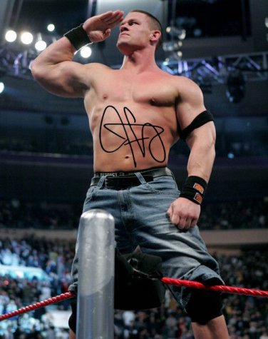 JOHN CENA SIGNED PHOTO 8X10 RP AUTOGRAPHED ** WWE WRESTLING