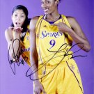 CANDACE PARKER & LISA LESLIE SIGNED PHOTO 8X10 RP AUTOGRAPHED AUTO CANDACE PARKER & LISA LESLIE SIGNED PHOTO 8X10 RP AUTOGRAPHED AUTO