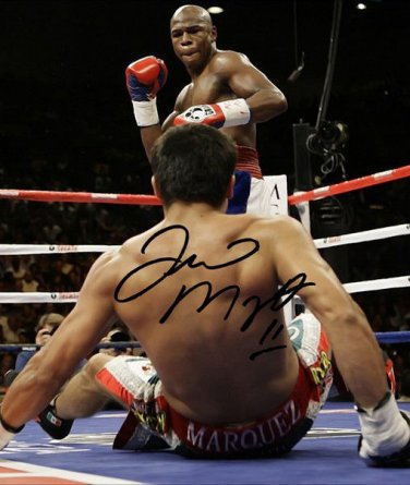 FLOYD MAYWEATHER SIGNED PHOTO 8X10 RP AUTOGRAPHED BOXING