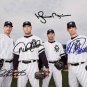 CORE 4 DEREK JETER PETTITTE RIVERA JORGE POSADA SIGNED PHOTO 8X10 RP AUTOGRAPHED