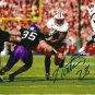 MONTEE BALL SIGNED PHOTO 8X10 RP AUTOGRAPHED WISCONSIN BADGERS DENVER BRONCOS