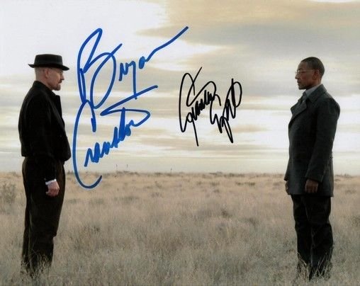 BREAKING BAD CAST SIGNED PHOTO 8X10 RP AUTOGRAPHED BRYAN CRANSTON ...